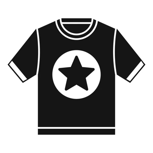 Ícone Tshirt Marca Vetor Simples Redes Sociais Celebridade — Vetor de Stock