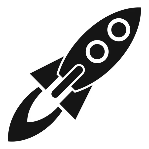 Rocket Core Valores Icono Vector Simple Confianza Empresarial Empresa Social — Vector de stock