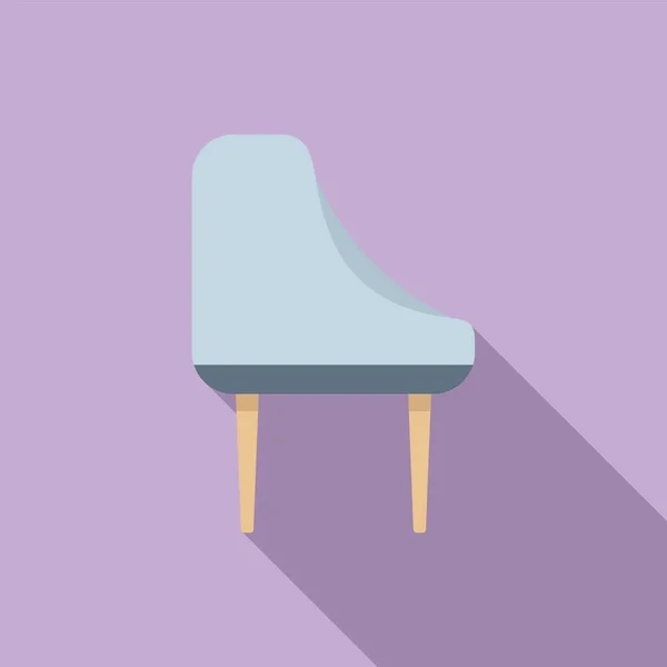 Chaise Luxe Icône Vecteur Plat Canapé Intérieur Relax Bar — Image vectorielle