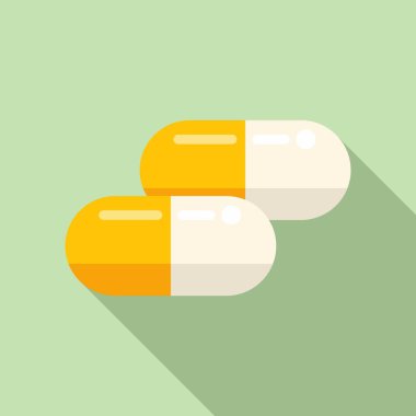 D vitamini ürün düz vektörü. Balık diyeti. Sağlıklı koruma