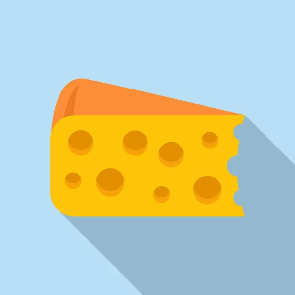 Βιταμίνη Εικονίδιο Τυρί Επίπεδη Διάνυσμα Διατροφή Τροφίμων Πίνακας Διατροφής — Διανυσματικό Αρχείο