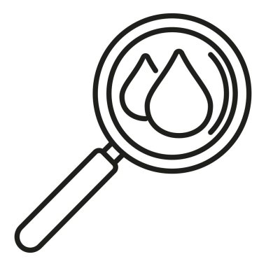 Kan ikonu ana hatlarını kontrol et. Corona virüsü. Kapsamlı çubuk