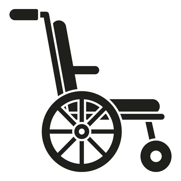 Artritida Ikona Invalidního Vozíku Jednoduchý Vektor Bolest Kloubu Ruční Koleno — Stockový vektor