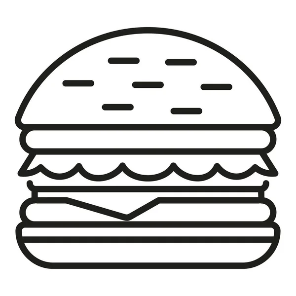 Ikona Choroby Burgera Zarys Wektora Ból Stawów Lekarz Medycyny — Wektor stockowy
