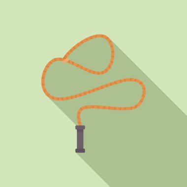 Kement sembolü düz vektör. Batı düğümü. İp kovboyu