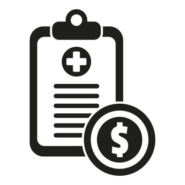 Tahta telafi simgesi basit vektör. Yardım parası. Fon emekliliği