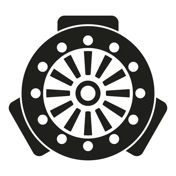 stock vector Clutch system icon simple vector. Car disk. Automobile repair