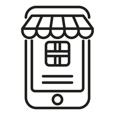 Kutu dönüşü simgesi ana hatlı vektörü. Paket teslimatı. Servis sevkiyatı