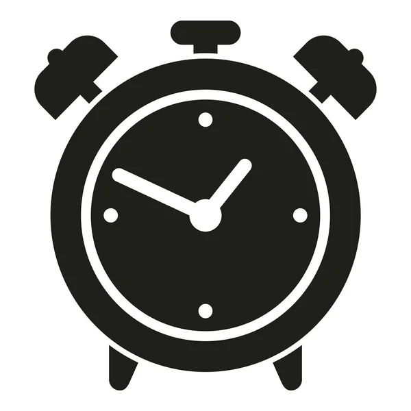 Acil Görev Alarm Saati Simgesi Basit Bir Vektör Için Bilgisayar — Stok Vektör