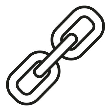 Veri zinciri simgesi ana hat vektörü. Şifreli dijital. Finans bitcoin