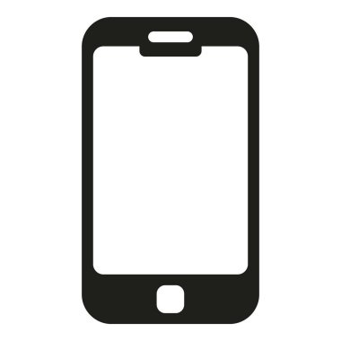 Akıllı telefon simgesini basit bir vektörle kaldırın. Seyahat ekipmanları. Yürüyüş haritası