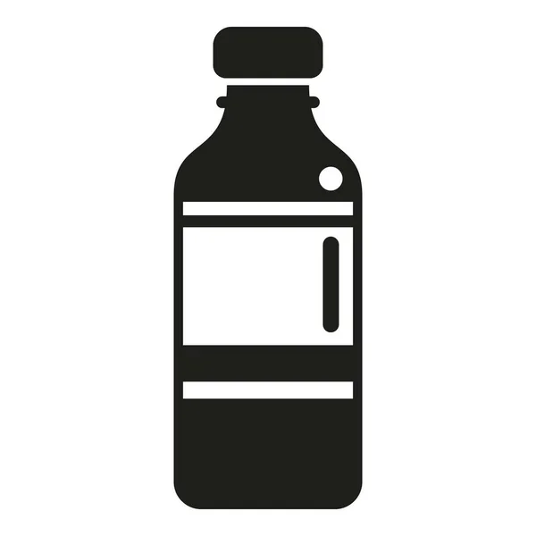 Ícone Bebida Refrigerante Vetor Simples Nutrição Proteica Balanço Sanitário — Vetor de Stock