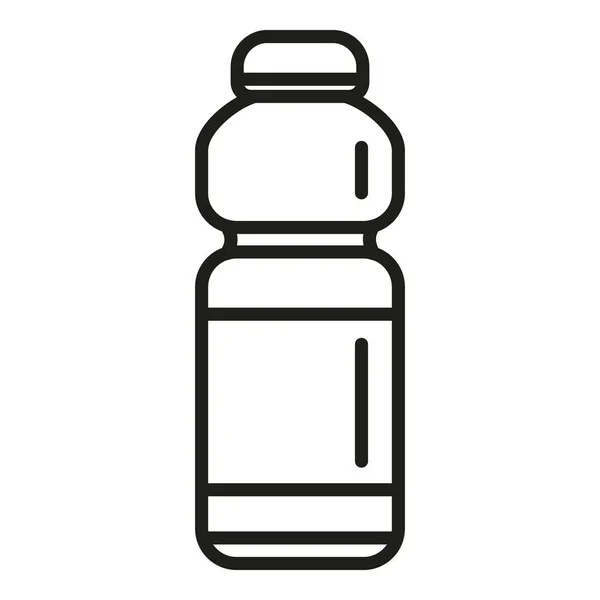 Ícone Bebida Proteína Vetor Esboço Nutrição Alimentar Gordura Saudável —  Vetores de Stock