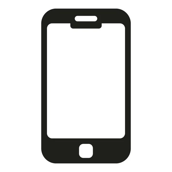 Wandelen Smartphone Pictogram Eenvoudige Vector Reisbenodigdheden Wandelkaart — Stockvector