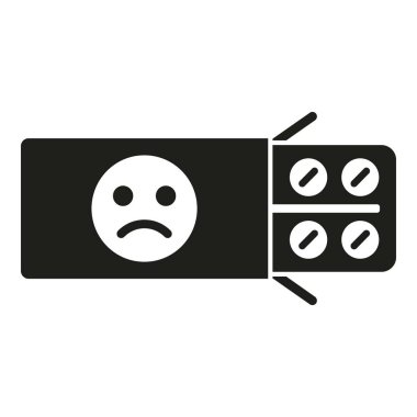 Sağlık hapı ikonu basit bir vektör. İlaç tedavisi. Kişi tedavisi