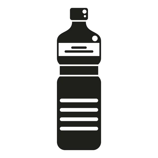 Азійська Пляшкова Ікона Простий Вектор Японська Їжа Суші Мену — стоковий вектор