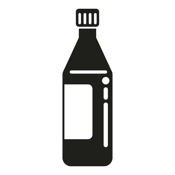 Icône Farine Sauce Soja Vecteur Simple Restauration Menu Asiatique — Image vectorielle