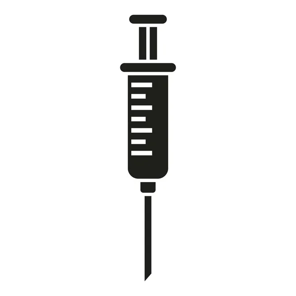 Antidepressivum Injectie Icoon Eenvoudige Vector Drugspil Persoon Genezen — Stockvector