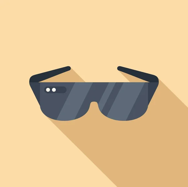 Ícone Óculos Digitais Vetor Plano Realidade Dispositivo Vídeo —  Vetores de Stock