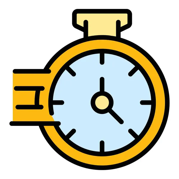 Στενή Αγορά Εικονίδιο Χρονόμετρο Περίγραμμα Στενή Αγορά Stopwatch Διάνυσμα Εικονίδιο — Διανυσματικό Αρχείο