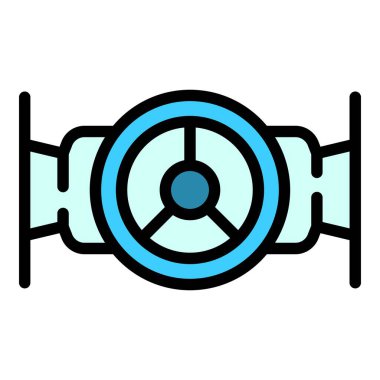 Tekerlekli su musluğu ikonu. Beyaz arkaplan renginde izole edilmiş web tasarımı için Tekerlekli su musluk vektörü simgesi