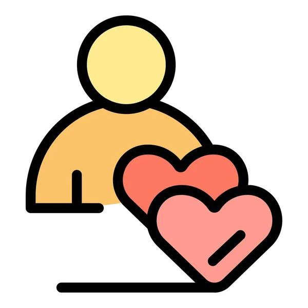 Love Relationship Icon Outline Love Relationship Vector Icon Web Design — Stock Vector
