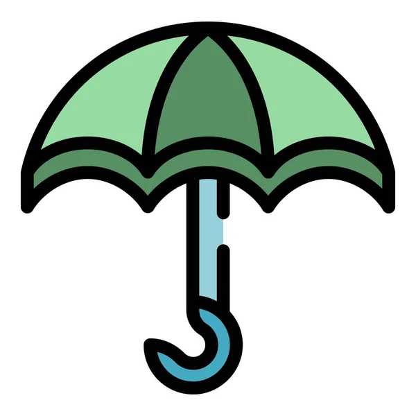 Значок Зонтичных Отношений Иконка Вектора Отношений Контура Зонтика Веб Дизайна — стоковый вектор