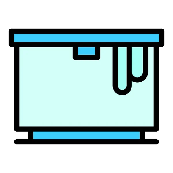 Επισκευή Εικόνας Ψυγείο Περίγραμμα Repair Ψυγείο Διάνυσμα Εικονίδιο Για Web — Διανυσματικό Αρχείο