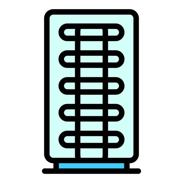 Kühlschrank Ikone Umriss Kühlschrankvektor Symbol Für Web Design Isoliert Auf — Stockvektor