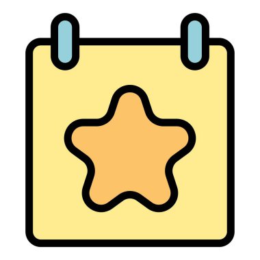 Olay planlama simgesi simgesi. Beyaz arkaplan rengi üzerinde izole edilmiş web tasarımı için olay planlayıcı vektör simgesi simgesi