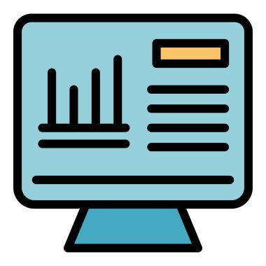 Bilgisayar arama motoru simgesi. Beyaz arkaplan renginde izole edilmiş web tasarımı için Bilgisayar arama motoru vektör simgesi