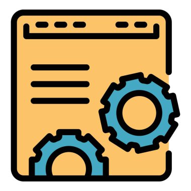 Küresel arama motoru simgesi. Beyaz arkaplan rengi üzerinde izole edilmiş web tasarımı için Global arama motoru vektör simgesi taslağı