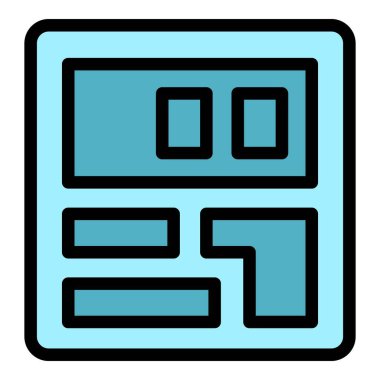 Taksimetre taksi ikonu. Beyaz arkaplan rengi üzerinde izole edilmiş web tasarımı için Taksimetre taksi vektör simgesi