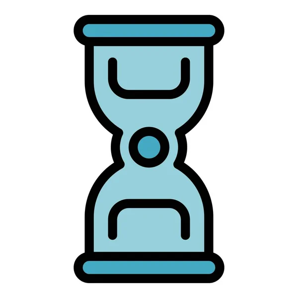 Піктограма Пошукової Системи Hourglass Контурна Піктограма Пошукової Системи Hourglass Веб — стоковий вектор