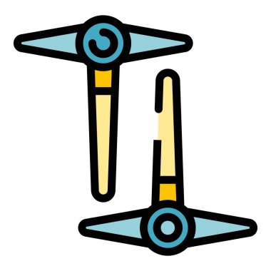 Kamp alanı buz kıracağı ikonu. Beyaz arkaplan renginde izole edilmiş web tasarımı için ana hatlı buz seçim vektör simgesi