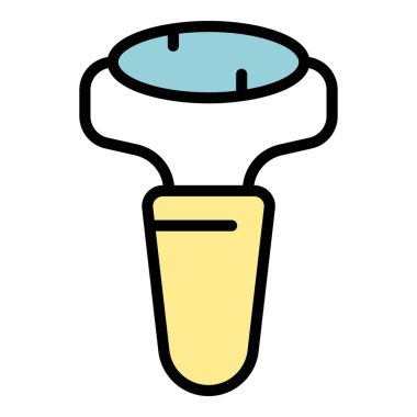 Sabah tıraş ikonu. Beyaz arkaplan renginde izole edilmiş web tasarımı için Sabah tıraş vektörü simgesi