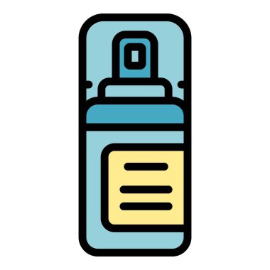 Kore kozmetik köpük tıraş ikonu. Beyaz arkaplan renklerinde izole edilmiş web tasarımı için Kore kozmetik köpük traş vektörü simgesi