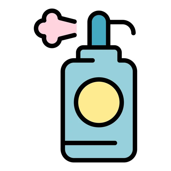 Icono Spray Perfume Esquema Icono Vector Spray Perfume Para Diseño — Archivo Imágenes Vectoriales