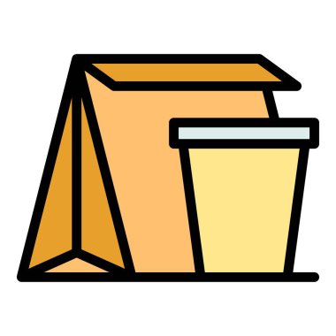 Yiyecek içecek ikonunu kaldır. Beyaz arkaplan renginde izole edilmiş web tasarımı için yiyecek içecek vektör simgesini kaldır