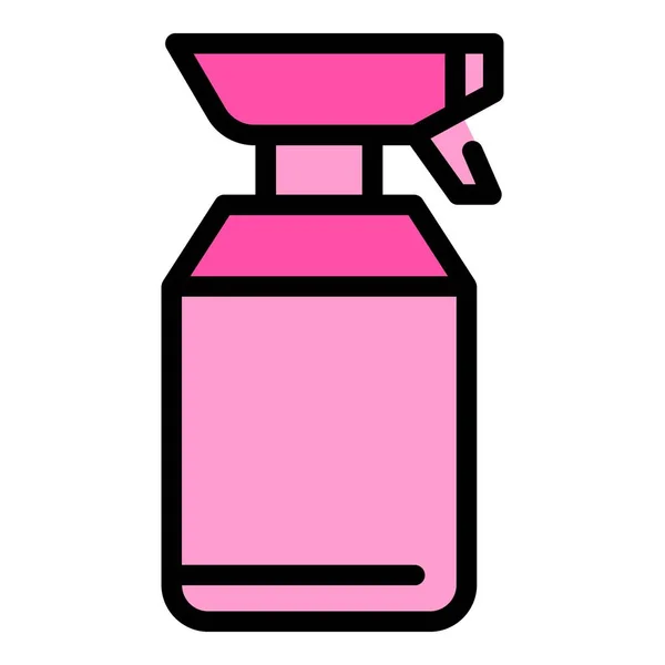 Spray Bottle Detergent Icon Outline Spray Bottle Detergent Vector Icon — Stock Vector
