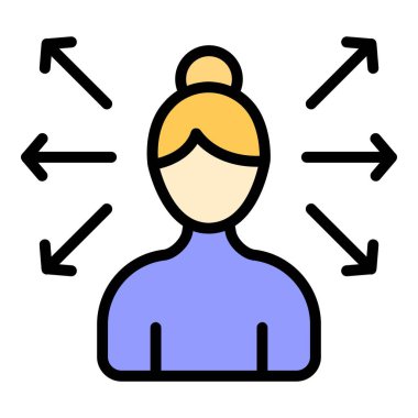 Annem ikon dış hat vektörünü klişeleştirdi. Aile evi. İş fırsatı rengi düz