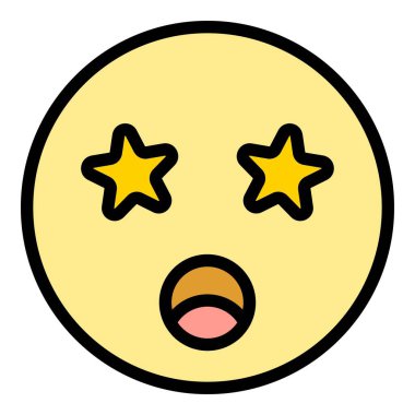 Baş dönmesi akşamdan kalma ikonu ana hatları vektörü. Baş dönmesi baş dönmesi. Baş ağrısı migren rengi düz