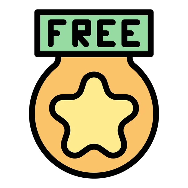 免费的Promo代码图标轮廓向量 数码代金券价格低廉的应用程序 — 图库矢量图片