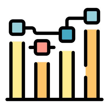 Dükkan satışı grafik taslak vektörü. İnternetteki mağaza. Perakende ağ rengi düz
