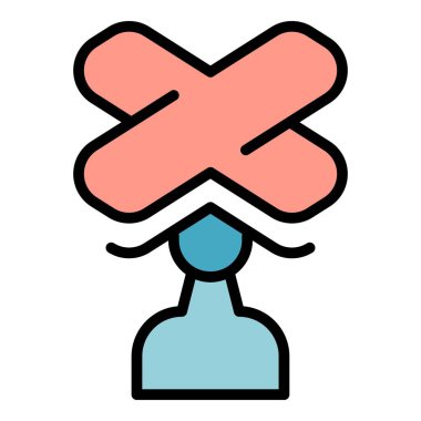 Demiryolu simgesi ana hat vektörü. Demiryolu treni. Trafik engeli rengi düz