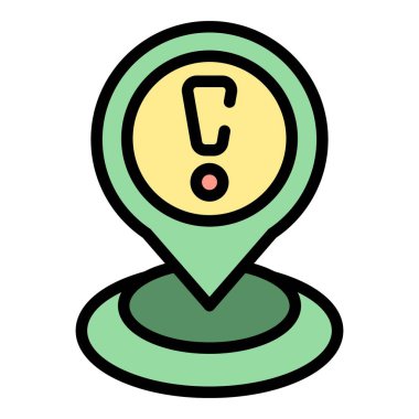 Sohbet konum simgesi ana hatlarını destekle. Müşteri arıyor. Yardım merkezi rengi düz