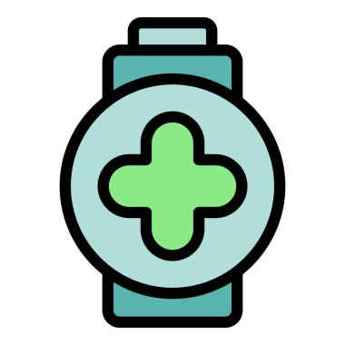 Pil artı enerji ikonu ana hatları vektörü. Yükleme durumu. Elektrik rengini şarj et