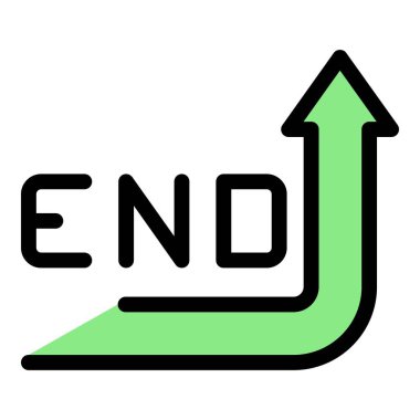 Süre simgesi dış hat vektörünü sonlandır. Saat sayacı. Kum rengi düz