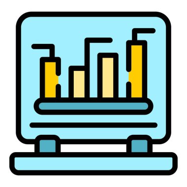 Çevrimiçi grafik taslak vektörü pazarlanıyor. İndirim. Fiyat perakende rengi düz