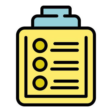 Pano Kol simgesi ana hatları vektörü. Anahtar lider. Sosyal ortam rengi düz